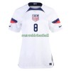 Maillot de Supporter Etats-Unis ERTZ 8 Domicile Coupe du Monde 2022 Pour Femme